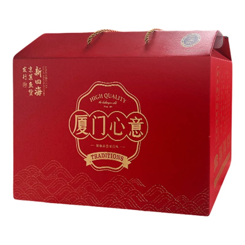 厦门特产馅饼鱼骨头新年大礼包