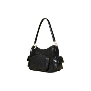 食草堂包包2025春季新款单肩腋下包头层植鞣牛皮通勤包轻奢陌阡