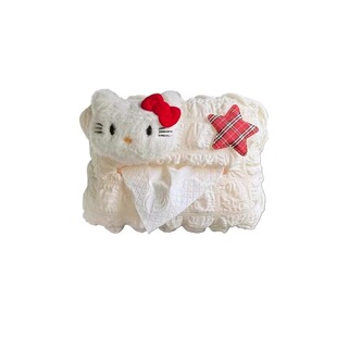 可爱kt车载纸巾盒创意卡通车内挂式纸抽盒新款高级汽车抽纸盒装饰