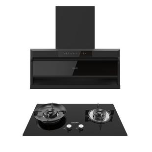 海尔出品统帅抽油烟机燃气灶一套顶侧双吸烟灶套装换新补贴IQ75Z1