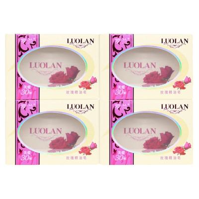 罗兰玫瑰精油皂深层清洁芳香怡人