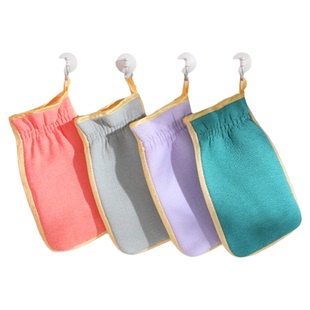 洁丽雅搓澡巾洗澡手套无痛强力搓泥神器女士专用家用双面搓背毛巾