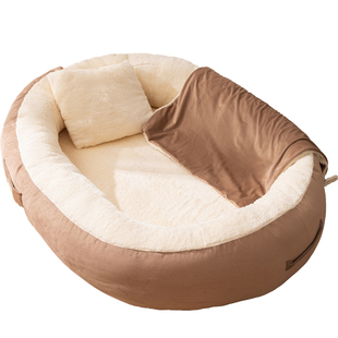 人类狗窝猫窝懒人沙发可躺可睡保暖巨型超大号中大型犬可拆洗睡窝