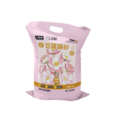 万果季豆腐猫砂净味低尘可冲马桶不粘底快速结团10斤囤货全猫通用