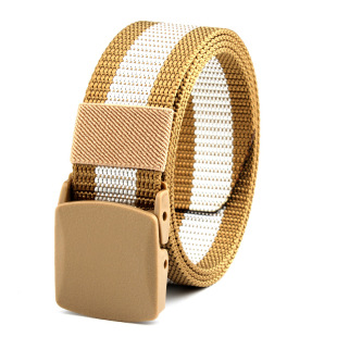 防过敏腰带男过安检电子门裤带静电无金属女裤袋塑料扣头无铁皮带