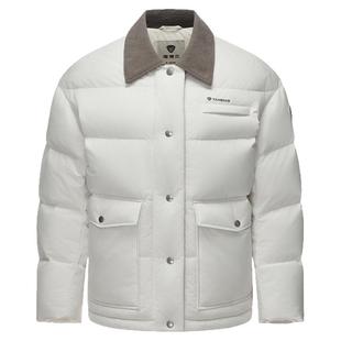 坦博尔2025秋季新款轻薄羽绒服女短款立领防泼水耐脏时尚修身外套