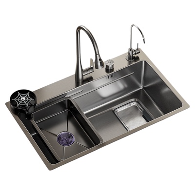 304不锈钢水槽大单槽洗菜盆