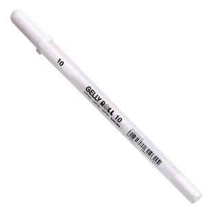 日本樱花高光笔套装学生手绘高光白笔画画美术专用金色银色白色笔芯黑底写白字细头水彩留白勾线笔高光绘画笔