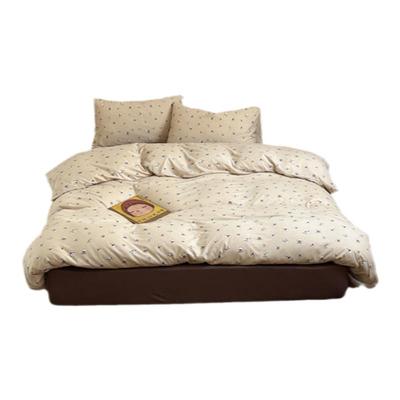 儿童被套单件柔软A类婴儿纯棉针织裸睡亲肤全棉单人宝宝被罩床品