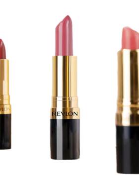 Revlon露华浓口红丽彩黑管唇膏225豆沙色325 535持久保湿学生