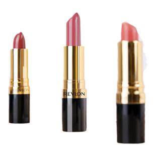 Revlon露华浓口红丽彩黑管唇膏225豆沙色325 535持久保湿学生