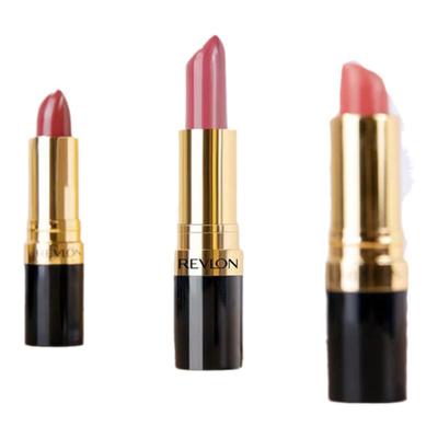 Revlon露华浓口红丽彩黑管唇膏225豆沙色325 535持久保湿学生