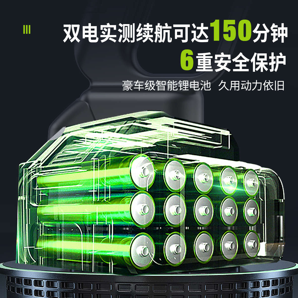 金卡德无线洗车机高压洗车水枪家用车用强力锂电电动水抢洗车神器