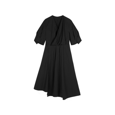 【淘宝专享】JNBY/江南布衣夏季连衣裙V领高腰通勤长裙5O5G15700