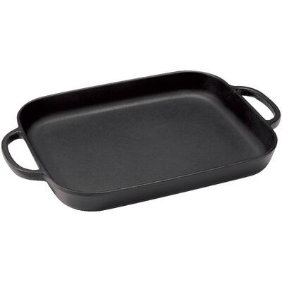 日本南部铁器铸铁煎锅烤盘无涂层