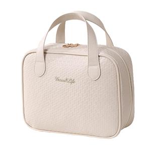 2025化妆包轻奢高端大容量便携式手提旅行护肤品化妆刷分区收纳包