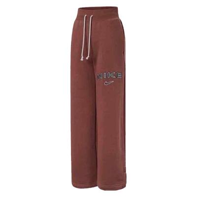 耐克女装2025春季巴恩风加绒保暖运动高腰休闲长裤FV7685-104-218