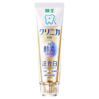 【檀健次同款】LION狮王5重酵素注光白牙膏美白水光亮白去黄去渍