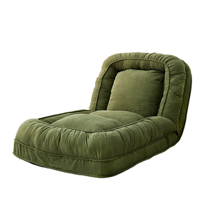 折叠床单人简易家用床人类狗窝懒人沙发可躺可睡两用沙发床榻榻米