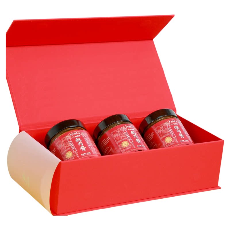鹅来顺香菇鹅肉酱礼盒180g*3瓶