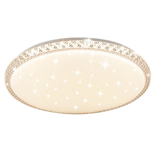 德迈led吸顶灯具闪闪满天星卧室圆形现代简约客厅主卧房间书房