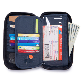 丹麦梵勒防盗刷出国留学旅行护照包多功能收纳证件包护照夹卡包