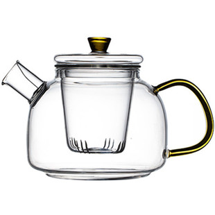 耐高温玻璃花茶壶煮茶壶果茶壶泡茶壶可加热茶具套装下午茶水果茶