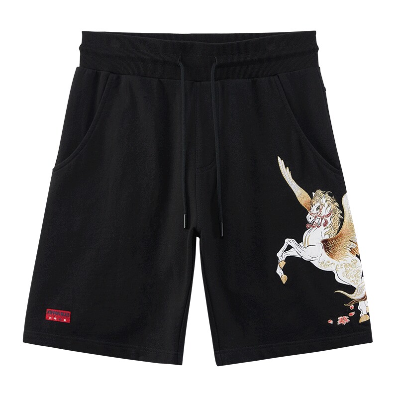 ONIARAI/鬼洗精绣针织短裤