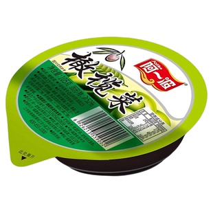 阿一波酱菜橄榄菜 早餐开胃佐料小菜开盖即食下饭菜105g*18碟