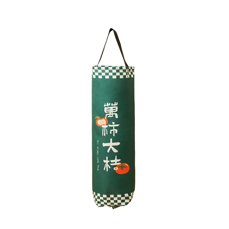 垃圾袋收纳神器厨房壁挂式装塑料袋子大容量收集器家用壁挂储物盒