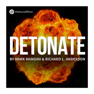 炸药/炮弹爆炸音效立体声/5.1环绕声 Pro Sound Effects Detonate
