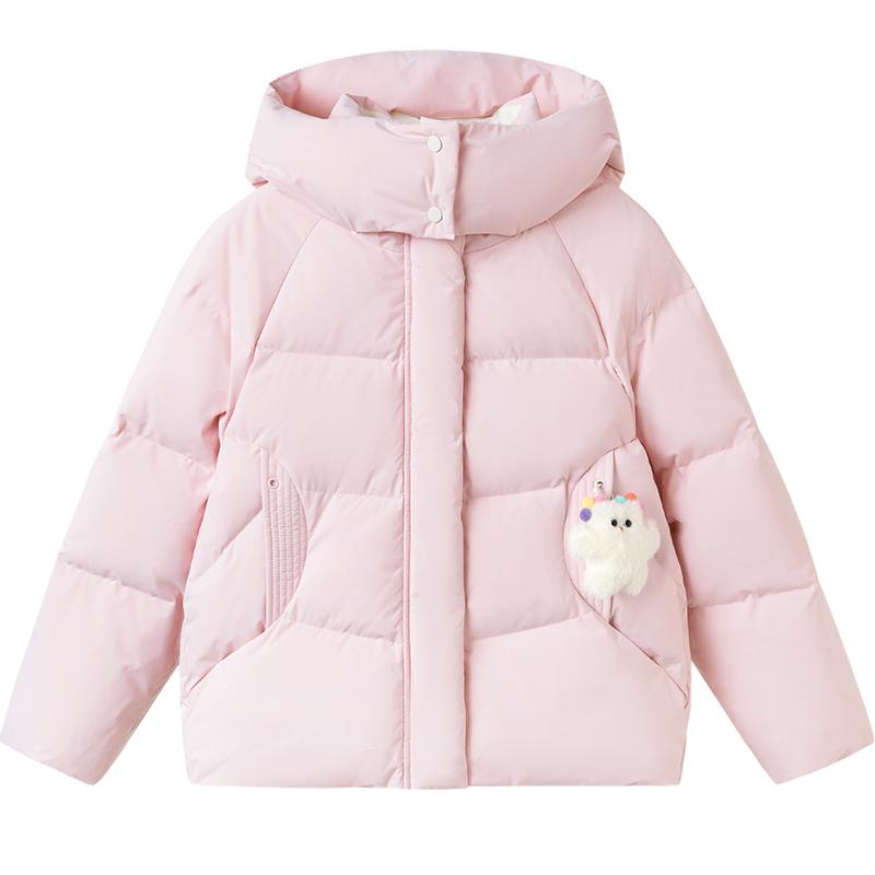 巴拉巴拉童装女童羽绒服保暖外套