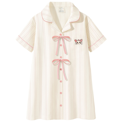 睡裙女款夏季A类凉感纯棉家居服