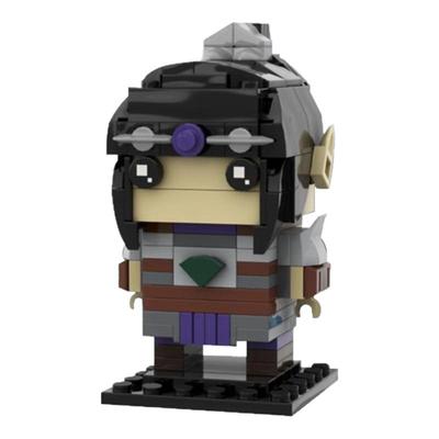 博德之门游戏周边影心方头仔积木