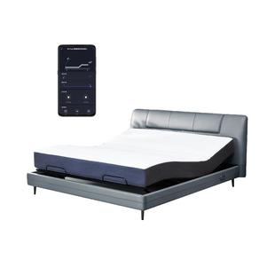 床政府补贴8H真皮智能电动床睡眠监测升降床调节床已接入米家APP