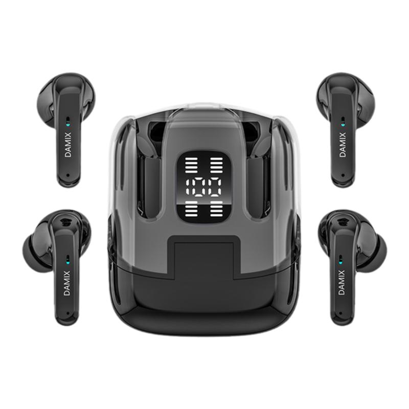 新款双人2副无线蓝牙耳机入耳式发烧级重低音hifi高音质游戏电竟
