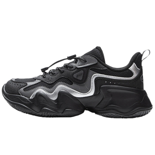 李宁男童鞋子儿童运动鞋男鞋2026新款女童轻便透气软底男童老爹鞋