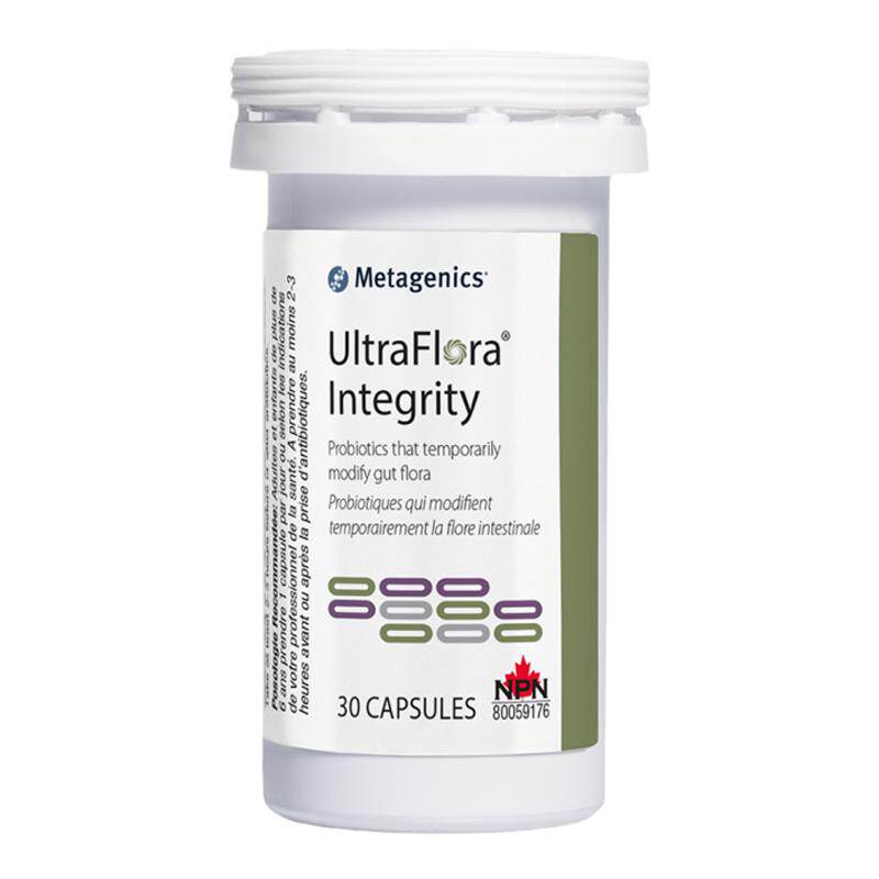 Metagenics麦特金尼斯 UltraFlora Integrity 肠道益生菌酵素30粒