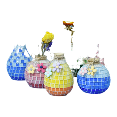 马赛克diy花瓶制作材料包礼物