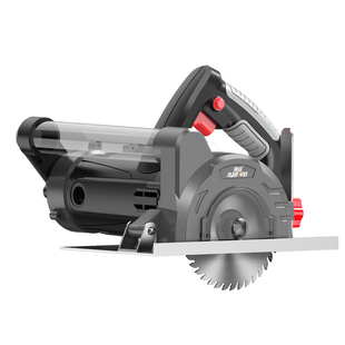 南威新款220v无尘切割机手提锯开槽多功能无尘锯吸尘一体木工专用