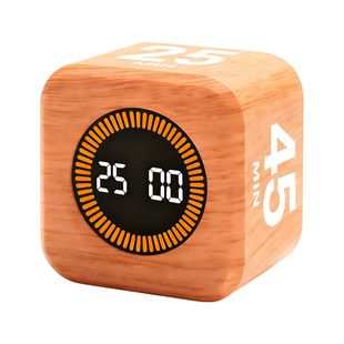 Gravity Pomodoro Flip Timer Rotating Cube Countdown Reminder