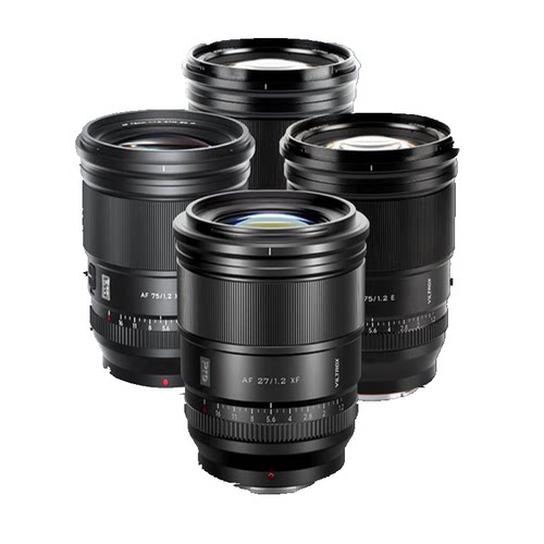 唯卓仕75mm F1.2 Pro镜头适用于富士X索尼E尼康Z卡口微单相机