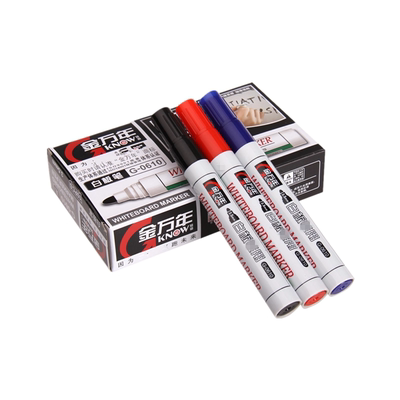 易擦大容量白板笔金万年