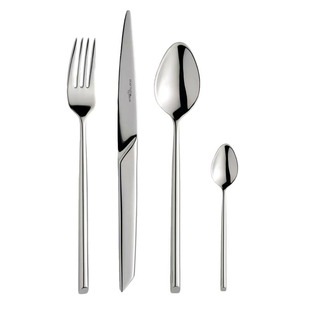 比利时 高档锻造实心款 不锈钢西餐刀叉勺 餐刀叉子勺子 西餐餐具