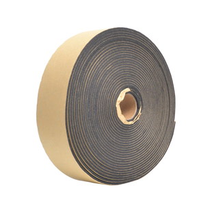 橡塑保温管胶带EVA海绵胶门窗管道密封条隔音加厚泡沫棉单m自粘胶