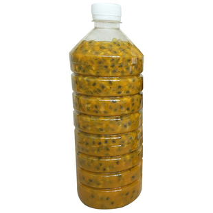 新鲜百香果酱广西百香果原浆果酱奶茶店专用商用冷冻浓缩果肉果汁