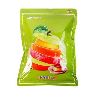 鲜活鸡蛋布丁粉果冻粉奶茶店专用连锁奶茶原料烧仙草冻布丁粉1kg
