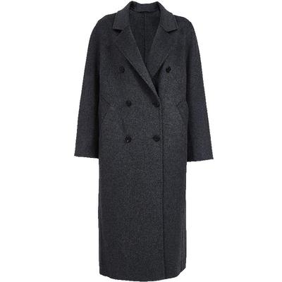 VeroModa宽松双面呢毛呢大衣