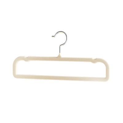 植绒裤架无夹不伤衣裤裤子收纳