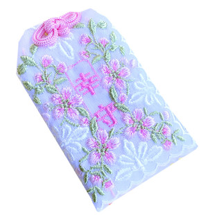 承包你的幸运 日本天龙寺幸守蕾丝御守 良缘幸福 护身符 书包挂件